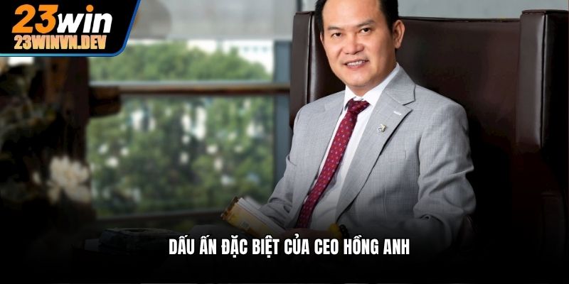 Dấu ấn đặc biệt của CEO Hồng Anh